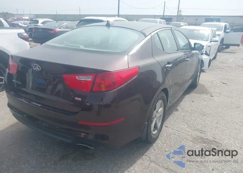 2015 Kia Optima Lx from USA, damaged, VIN 5XXGM4A70FG471577
